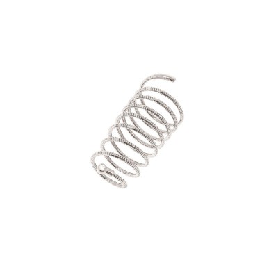 Anello Dna Spring Lucido Rodio [ba0e6221]