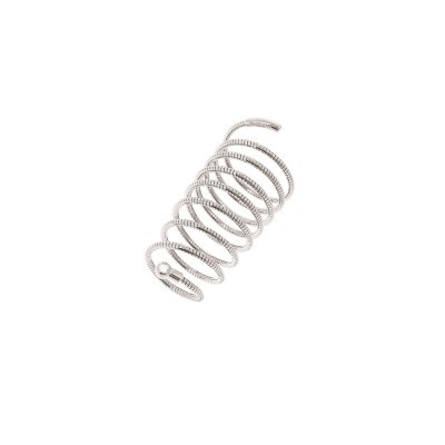 Anello Dna Spring Lucido Rodio [ba0e6221]