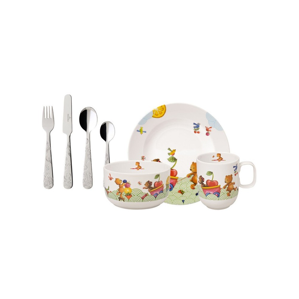 Set pappa 7pz Happy Hungry as a Bear [3214bf33]
