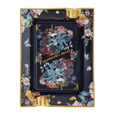Posacenere Skull & Flowers [8d619ab8]