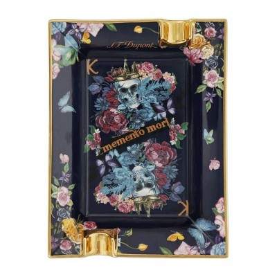 Posacenere Skull & Flowers [5447d9b5]