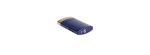 Accendino MaxiJet blu e oro rosa [53f67ad3]