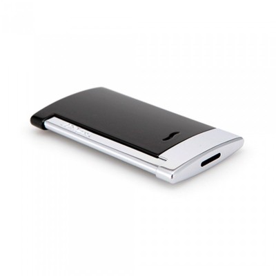 Accendino Slim 7 Black and Chrome [4093a73e]