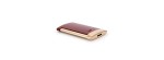 Accendino Slim rosso finitura dorata [62c96d3f]