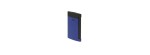 Accendino Slim 7 nero opaco e blu oceano [c900412c]