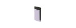 Accendino Slim 7 nero opaco e lilla [5ea856f7]