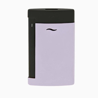 Accendino Slim 7 nero opaco e lilla [92aef9fd]