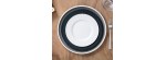 Piatto dessert 22cm Manufacture Rock blanc [34052914]