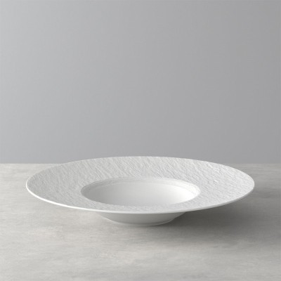 Piatto pasta Manufacture Rock blanc 28 cm [012c5604]