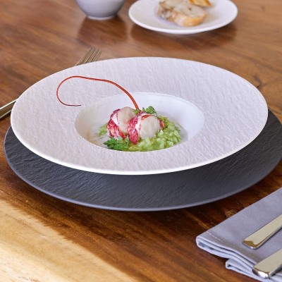 Piatto pasta Manufacture Rock blanc 28 cm [b6319700]