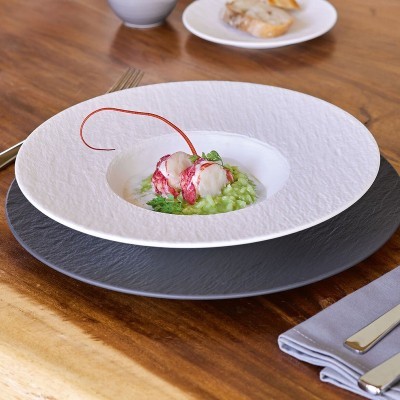 Piatto pasta Manufacture Rock blanc 28 cm [b6319700]