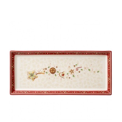 Piatto Torta Rettangolare Winter Bakery Delight [f054e9b1]