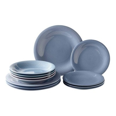 Set piatti 12 pezzi Color Loop Horizon [14bce614]