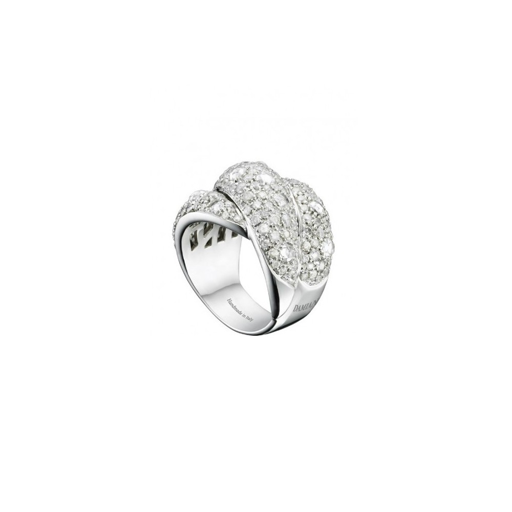 Anello Gomitolo in Oro Bianco [d06fb309]