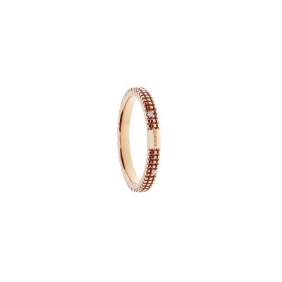 Anello Metropolitan oro rosa e daiamanti [e875718d]
