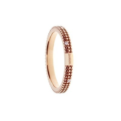 Anello Metropolitan oro rosa e daiamanti [e875718d]