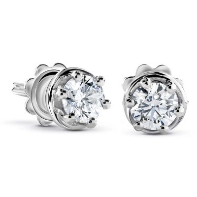 Orecchini in oro bianco con diamanti [52d68eef]