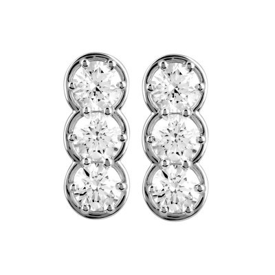 Orecchini in oro bianco con diamanti [f33b0dcd]