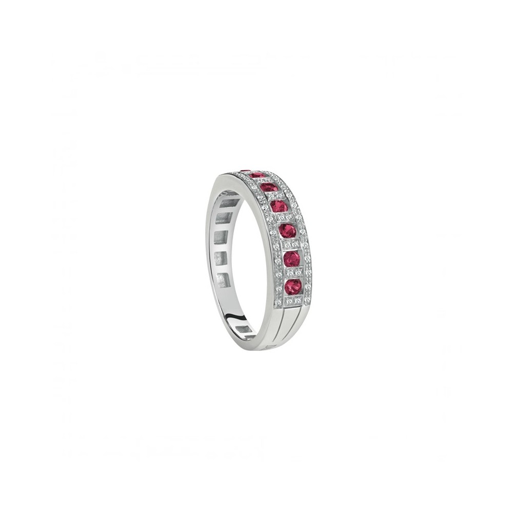 Anello Belle Époque in Oro Bianco [32c4cef3]