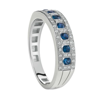 Anello Belle Époque in Oro Bianco [9a005a27]