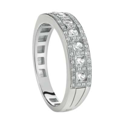 Anello Belle Époque in Oro Bianco [44047aac]