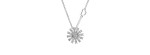 Collana Margherita in Oro Bianco [d320e836]