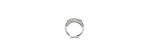 Anello solitario Cupido oro bianco e diamanti [4c6befc5]