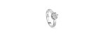 Anello in oro bianco con diamante [9472221f]