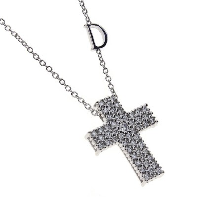 Collana Mini Simboli in Oro Bianco [de2dc5ae]