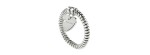 Anello Cuore in Oro Bianco [839dacdf]