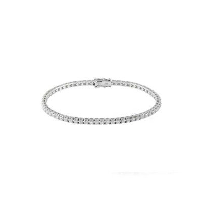 Bracciale Tennis Classic oro bianco e diamanti [87296b7b]