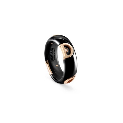 Anello D.Icon Ceramica nera [d418a86f]