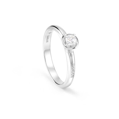Anello Minou in oro bianco con diamante [e36383cb]