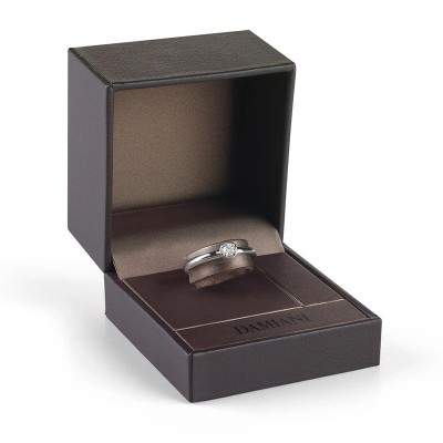 Anello Minou in oro bianco con diamante [8d5801c2]