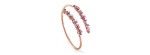 Bracciale oro rosa con diamanti, rubini e zaffiri [21576e78]