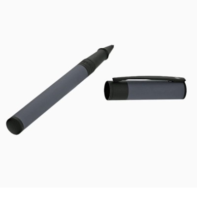 Penna Roller D-Initial in grafite e nero [22717a3e]
