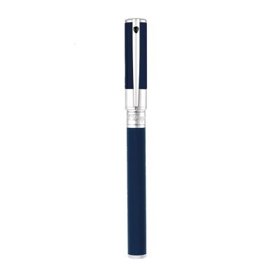 Penna D-Initial Rollerball blu cromato [446e31a1]