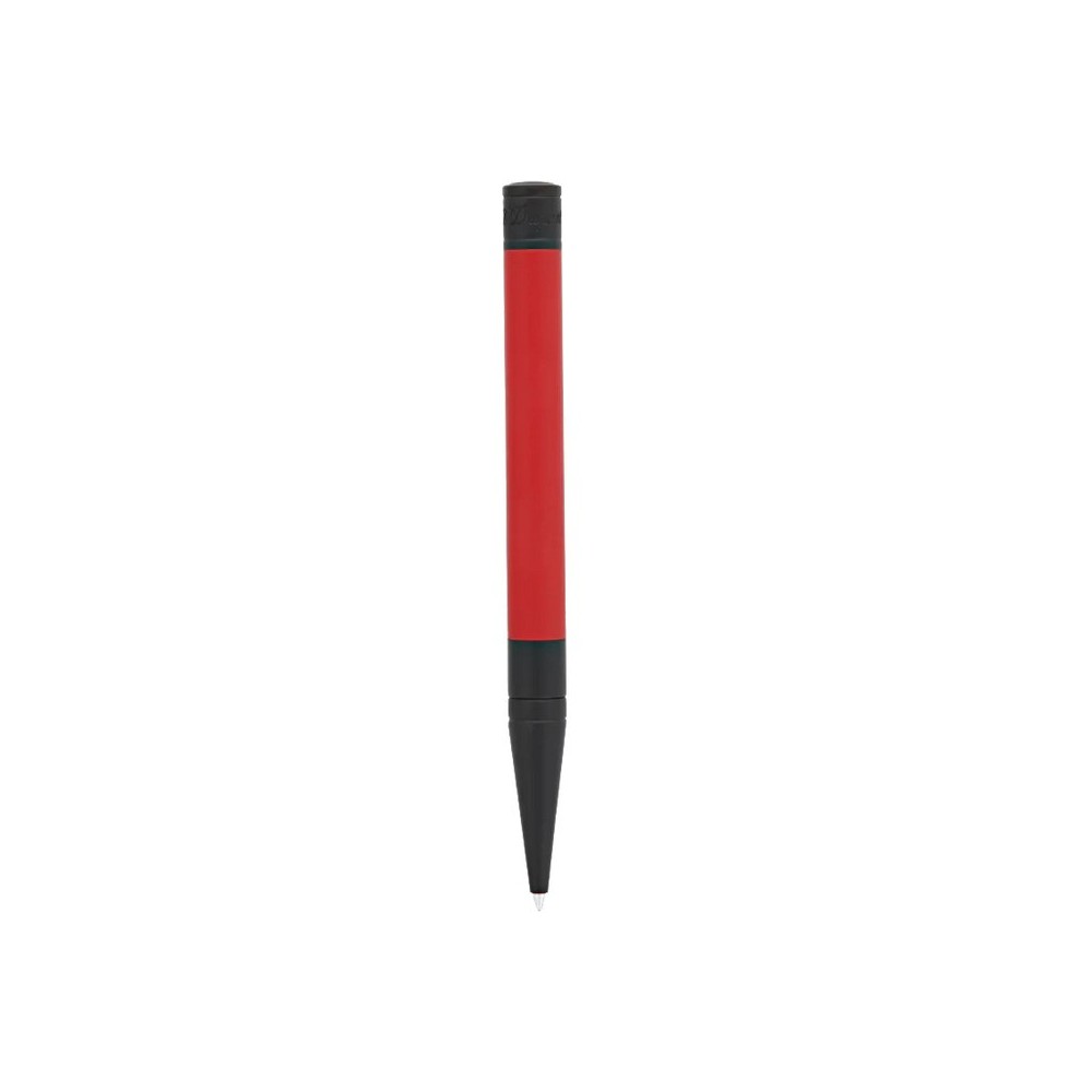 Penna a sfera D-Initial rossa e nera matte [858bfae5]