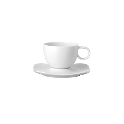Tazza espresso con piattino Free Spirit Weiss [e39cb3cf]