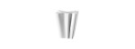 Vaso 20 cm Weiss Flux [8d04d2cf]