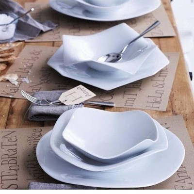 Set 3 pezzi La Carte-Poncho Weiss [b826f99d]