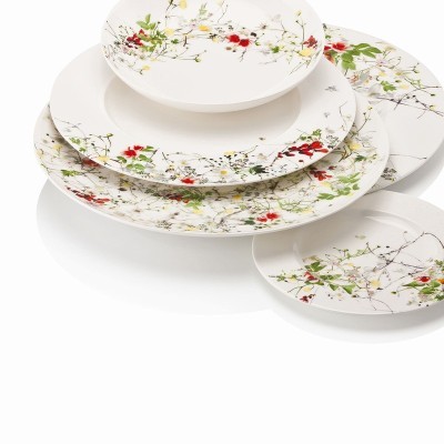Piatto fondo 21 cm Fleurs Sauvages Brillance [6c619b7d]