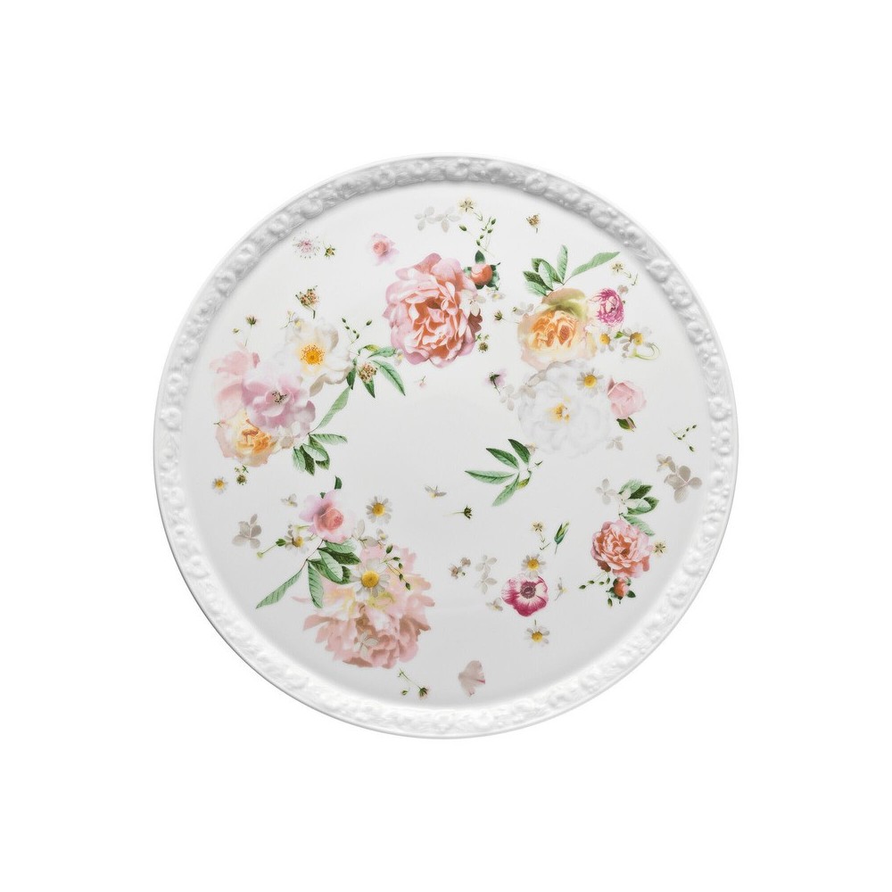 Piatto torta Maria Pink Rose [cdd3c649]