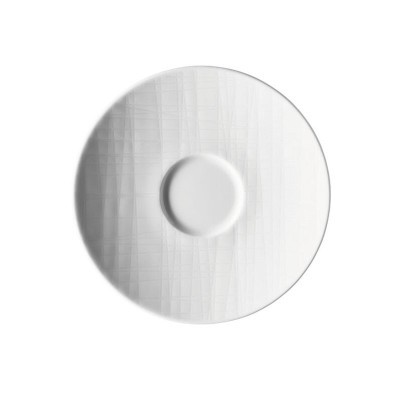 Piattino tazza espresso Mesh Weiss [91779815]