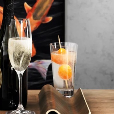 Calice Champagne Glatt DiVino [d09cfb83]