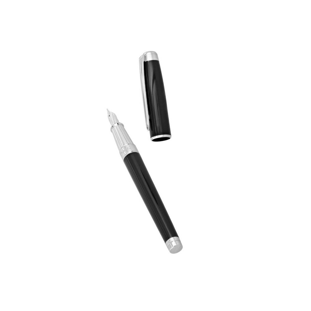 Penna stilografica Linea D-Eternity grande nera [7d55e26c]