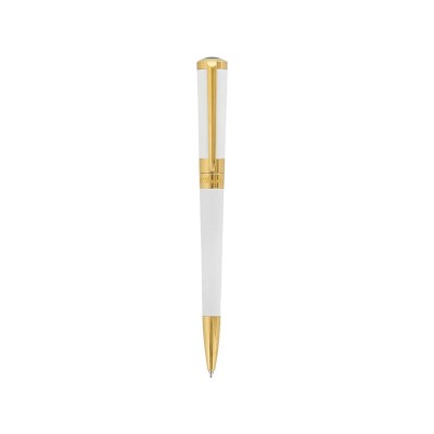 Penna a sfera Liberté  bianca e dorato [dfcdb41c]