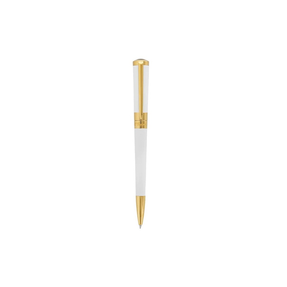 Penna a sfera Liberté  bianca e dorato [dfcdb41c]