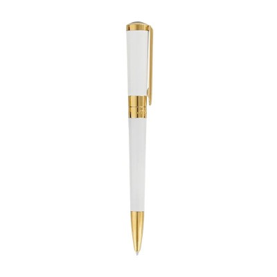 Penna a sfera Liberté  bianca e dorato [06ebf711]