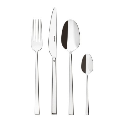 Set tavola 24 posate Rock Inox [3d3b702a]